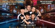 PMPL S2 MY/SG Regular season winner